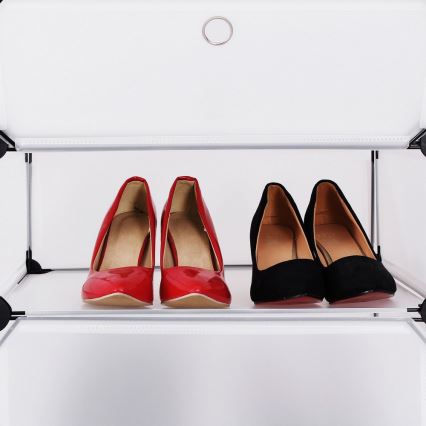 Modulární regál se zásuvkami BOXIFY bílá