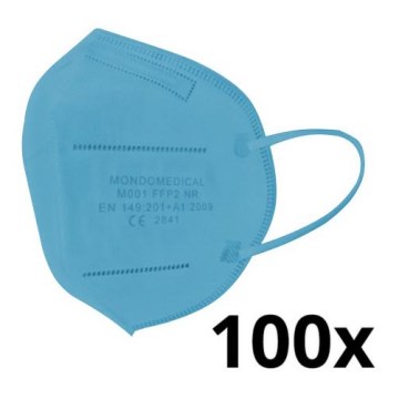 Mondo Medical Respirátor FFP2 NR Light blue 100ks