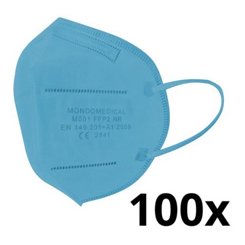 Mondo Medical Respirátor FFP2 NR Light blue 100ks