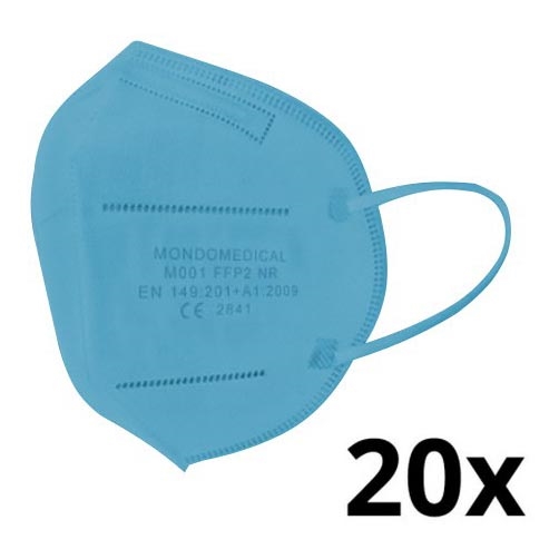 Mondo Medical Respirátor FFP2 NR Light blue 20ks