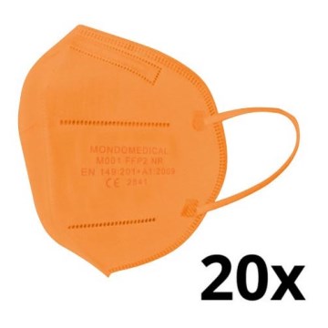Mondo Medical  Respirátor FFP2 NR Orange 20ks