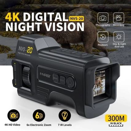 Monokulární dalekohled s nočním viděním 6x25 2000 mAh