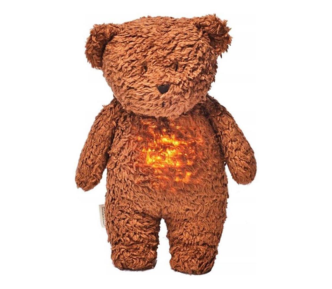 Moonie Moonie 8602MOO - Dětská noční lampička medvídek hnědá FBB0188