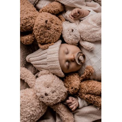 Moonie - Usínáček s melodií a světlem medvídek cappuccino