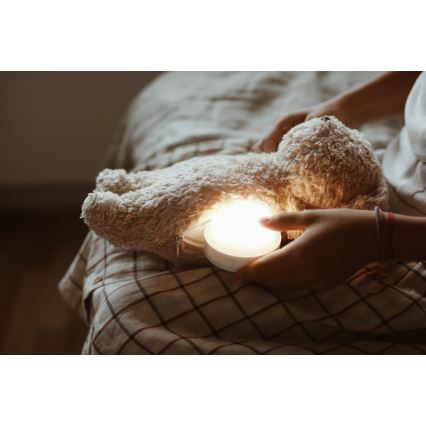 Moonie - Usínáček s melodií a světlem medvídek polar