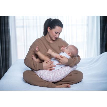 MOTHERHOOD - Kojicí polštář CLASSICS růžová