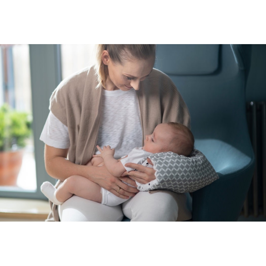 MOTHERHOOD - Polštářek kojící rukávník Grey Classics