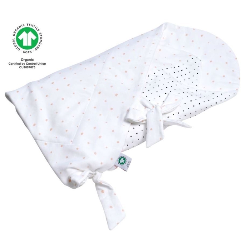MOTHERHOOD - Zavinovačka bavlněná BIO 85x85 cm