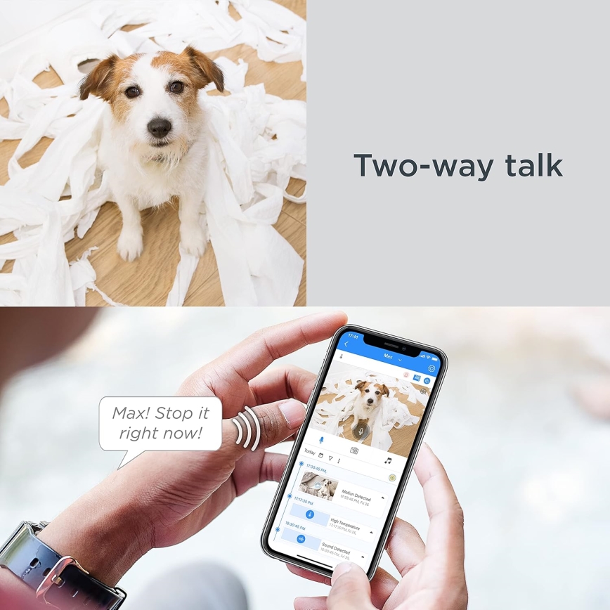 Motorola  - Chytrá dětská chůvička Nursery Ease 44 Connect Wi-Fi