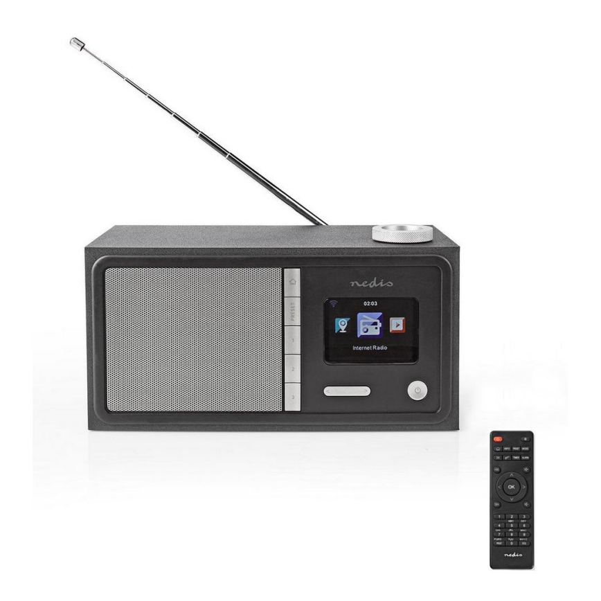 Multifunkční internetové rádio 18W/230V FM Wi-Fi Bluetooth + DO