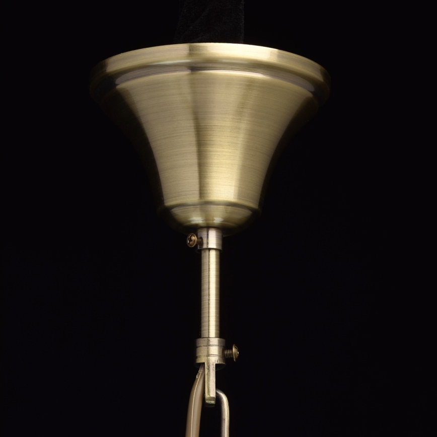 MW-LIGHT 372013205 - Křišťálový lustr na řetězu MONICA 5xE14/40W/230V