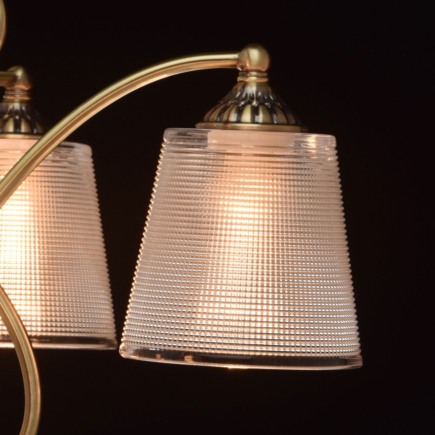 MW-LIGHT 372013205 - Křišťálový lustr na řetězu MONICA 5xE14/40W/230V