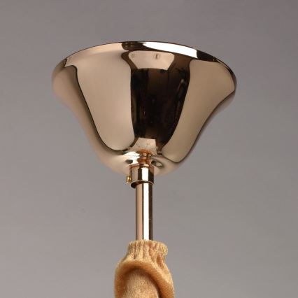 MW-LIGHT - Křišťálový lustr na lanku CRYSTAL 5xE14/40W/230V