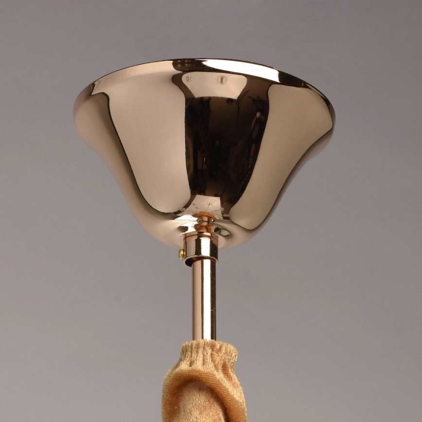 MW-LIGHT - Křišťálový lustr na lanku CRYSTAL 5xE14/40W/230V
