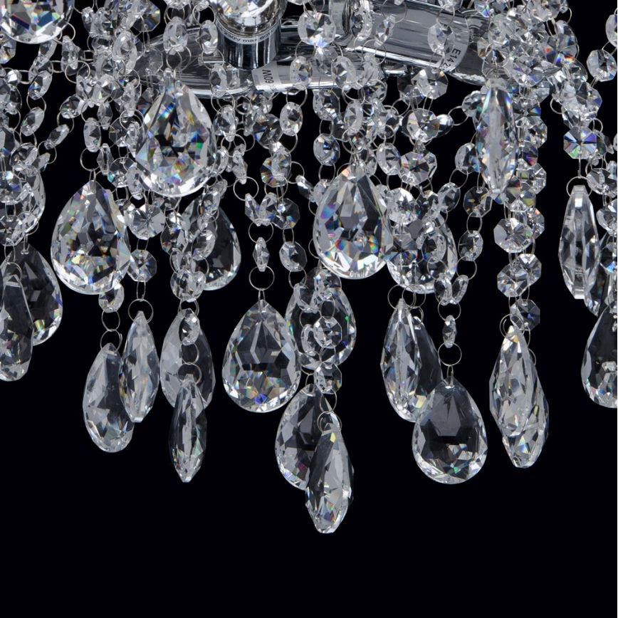MW-LIGHT - Křišťálový lustr na tyči CRYSTAL 6xE14/60W/230V