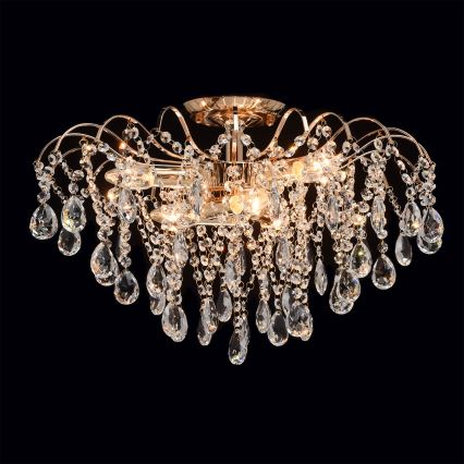 MW-LIGHT - Křišťálový přisazený lustr CRYSTAL 6xE14/60W/230V