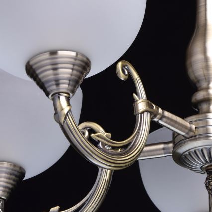 MW-LIGHT - Lustr na řetězu CLASSIC 5xE14/60W/230V