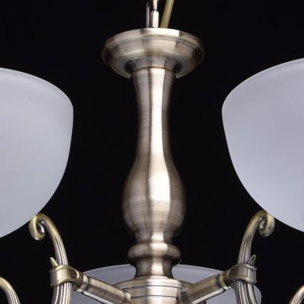 MW-LIGHT - Lustr na řetězu CLASSIC 5xE14/60W/230V