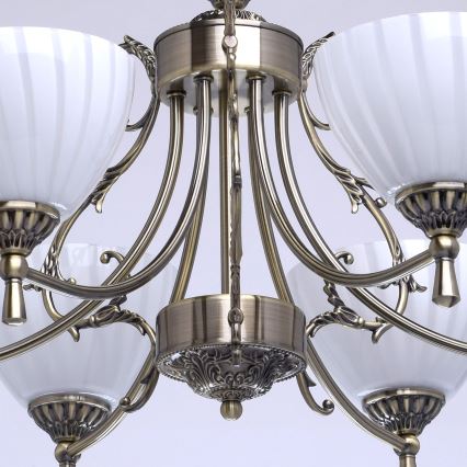 MW-LIGHT - Lustr na řetězu CLASSIC 6xE14/60W/230V