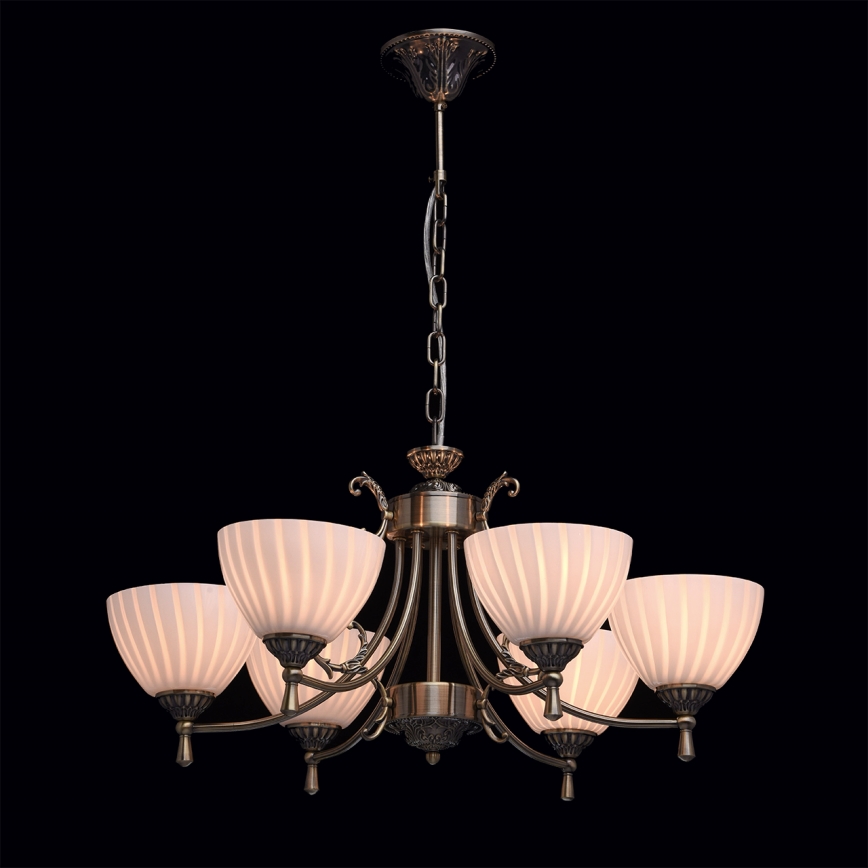MW-LIGHT - Lustr na řetězu CLASSIC 6xE14/60W/230V