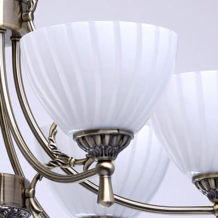 MW-LIGHT - Lustr na řetězu CLASSIC 6xE14/60W/230V