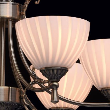 MW-LIGHT - Lustr na řetězu CLASSIC 6xE14/60W/230V