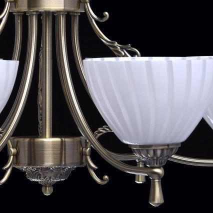 MW-LIGHT - Lustr na řetězu CLASSIC 6xE14/60W/230V