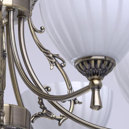 MW-LIGHT - Lustr na řetězu CLASSIC 6xE14/60W/230V