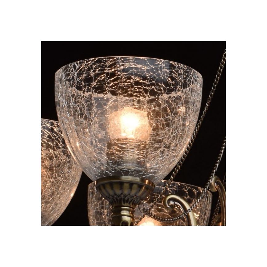 MW-LIGHT - Lustr na řetězu CLASSIC 6xE27/60W/230V