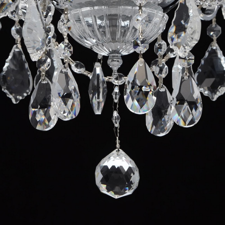 MW-LIGHT - Lustr na řetězu CRYSTAL 6xE14/60W/230V