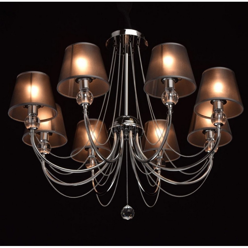 MW-LIGHT - Lustr na tyči ELEGANCE 8xE14/40W/230V