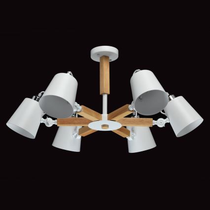 MW-LIGHT - Lustr na tyči MEGAPOLIS 6xE27/40W/230V