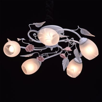 MW-LIGHT - Lustr přisazený PROVENCE 5xE27/60W/230V