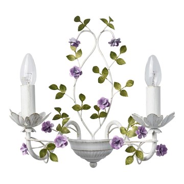 MW-LIGHT - Nástěnné svítidlo FLORA 2xE14/40W/230V