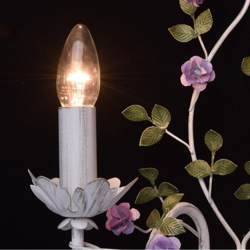 MW-LIGHT - Nástěnné svítidlo FLORA 2xE14/40W/230V