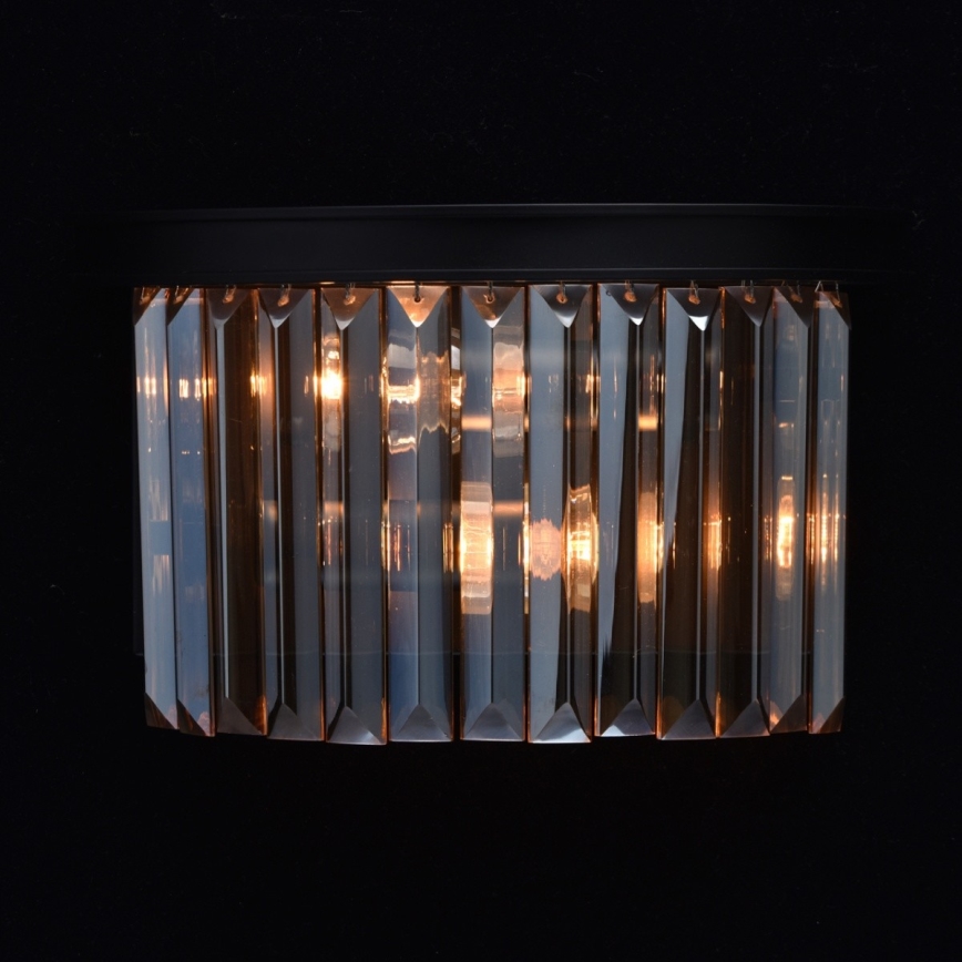 MW-LIGHT - Nástěnné svítidlo GOSLAR 2xE14/60W/230V hnědá