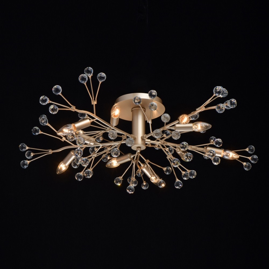MW-LIGHT - Přisazený lustr FLORA 10xE14/40W/230V