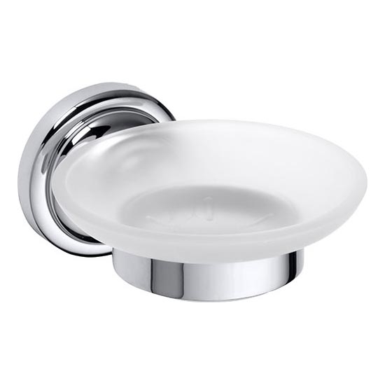 Mýdlenka 11x6,5 cm stříbrná