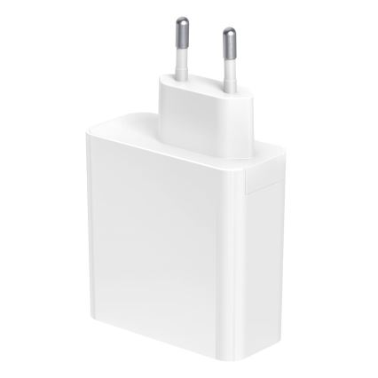 Nabíjecí adaptér 2xUSB-A + 1xUSB-C Power Delivery 65W/230V bílá