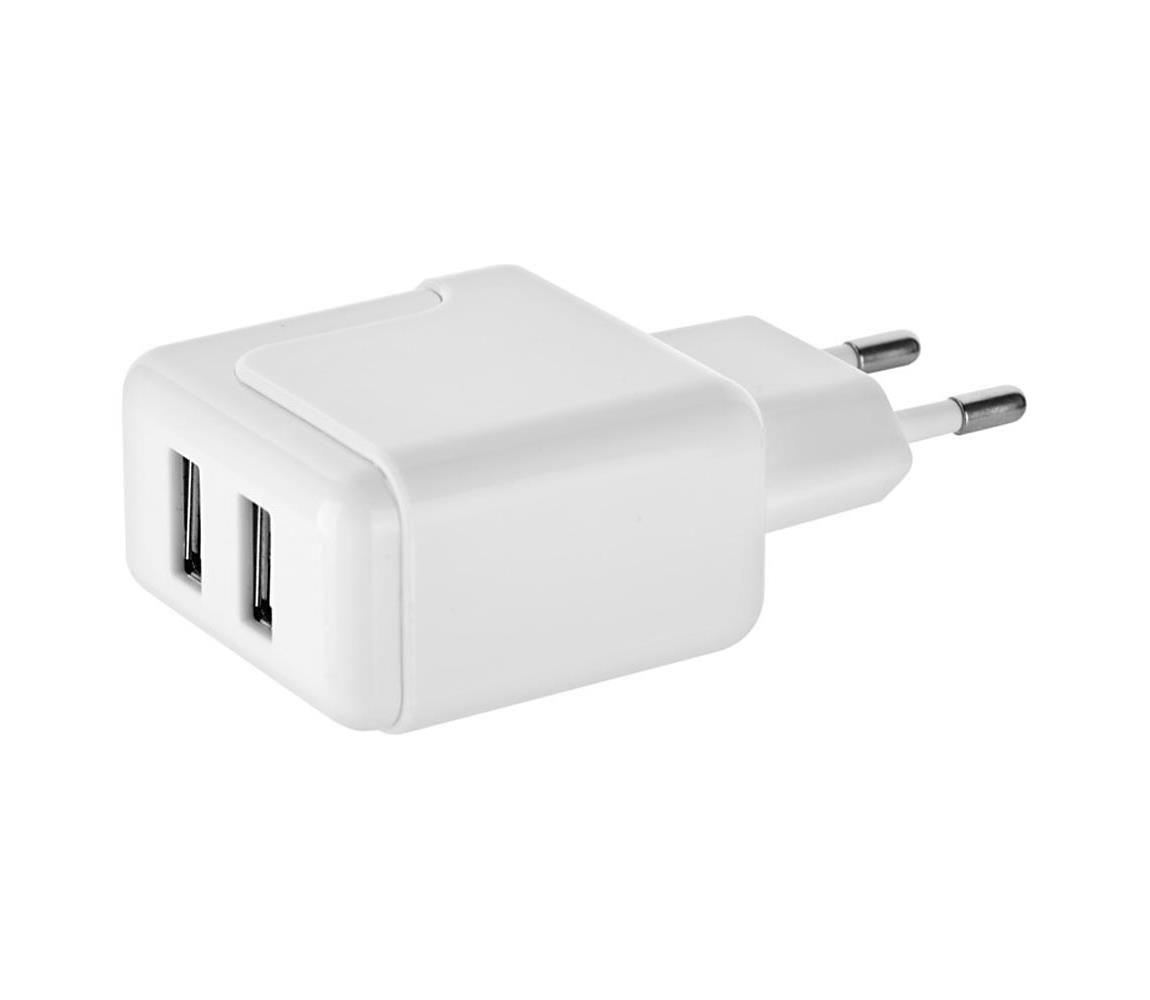 EMOS Nabíjecí adaptér 2xUSB do zásuvky SMART 230V EMS350