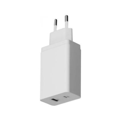 Nabíjecí adaptér USB-C Power Delivery + USB-A 18W/230V