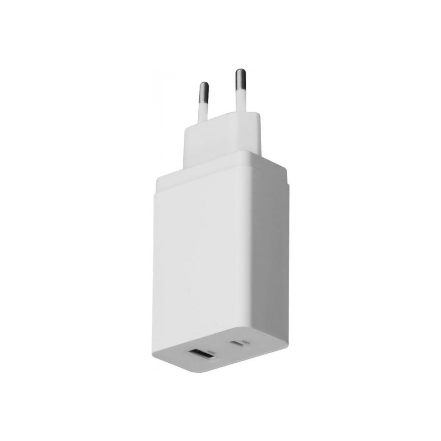 Nabíjecí adaptér USB-C Power Delivery + USB-A 18W/230V
