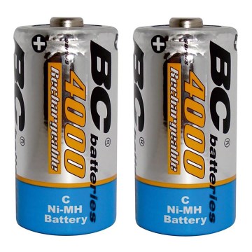 Nabíjecí baterie NiMH C 4000 mAh 1,2V