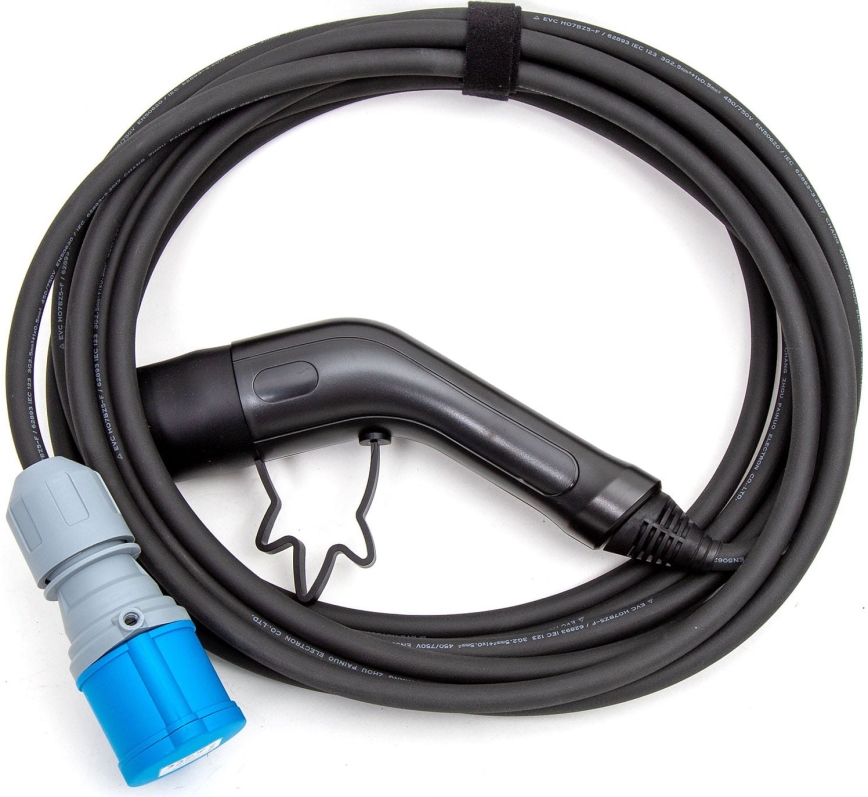 Nabíjecí kabel pro elektro obytné vozy typu 2 7 m 3,6kW 16A