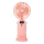Nabíjecí kapesní ventilátor 3W/5V 1200 mAh růžová