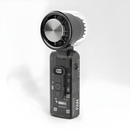 Nabíjecí kapesní ventilátor 6W/5V 2000 mAh