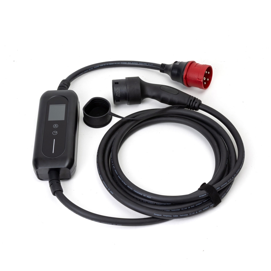 Nabíjecí stanice pro elektromobily typu 2 5 m 22kW 16A IP54 Tuya
