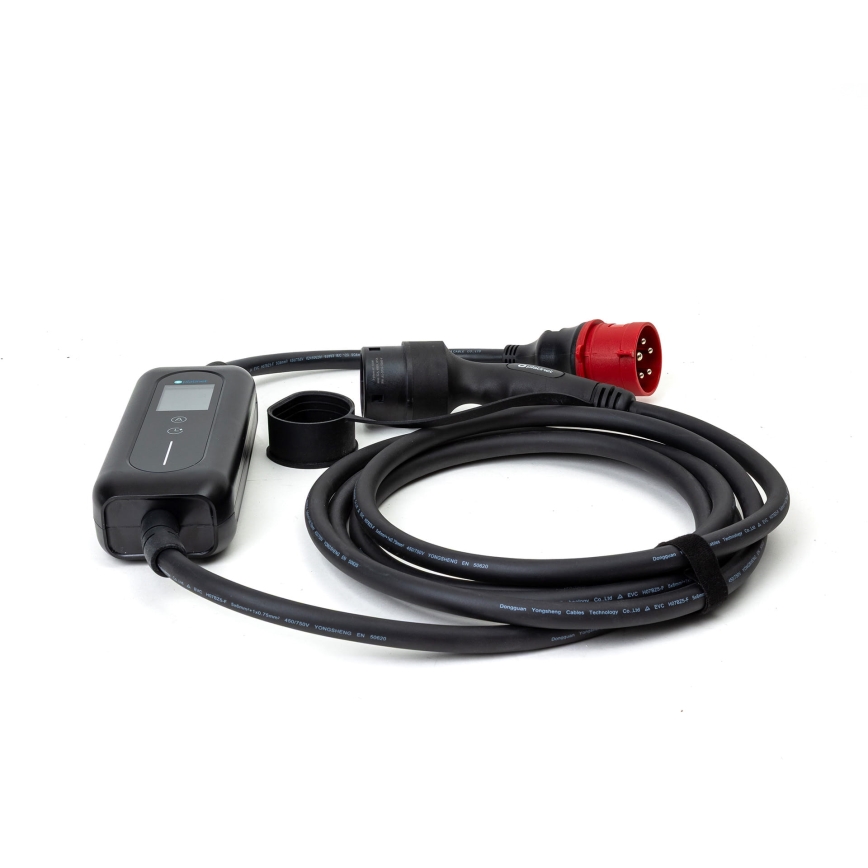 Nabíjecí stanice pro elektromobily typu 2 5 m 22kW 16A IP54 Tuya