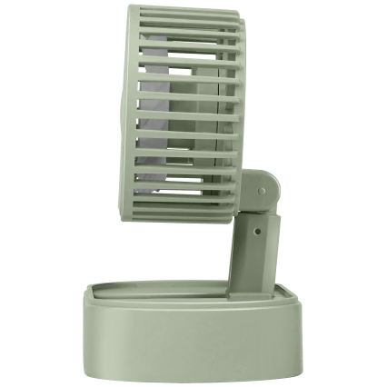 Nabíjecí stolní ventilátor 3,7V 1200 mAh zelená