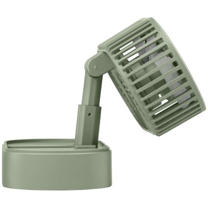 Nabíjecí stolní ventilátor 3,7V 1200 mAh zelená